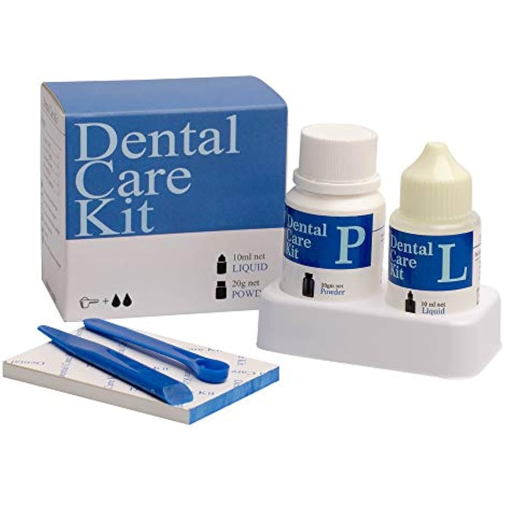 Mastermedi Zinc Oxide Eugenol Cement Dental Care Kit Glue For Crowns