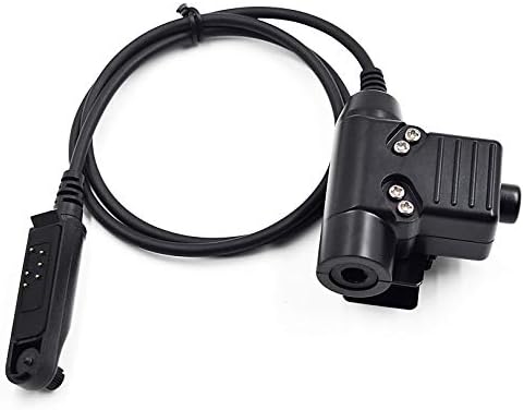 Fumei Z Tactical U94 PTT Adapter Cable for Military Standard Version Plug Headset Compatible with Baofeng UV-9R BF-9700 Walkie Talkie: GPS & Navigation