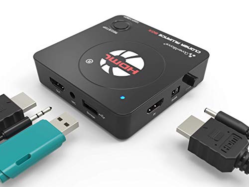 HDML-Cloner Box, Standalone Mini 1080p Gaming and Video Capture Box. Lag-Free Video Pass-Through. No PC Required.