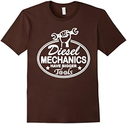 Men's Diesel Mechanic Shirt Medium Brown