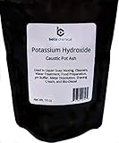 Potassium Hydroxide - (Caustic Potash) (90%) (Flakes) (4oz to 20pound) (1 Pound)