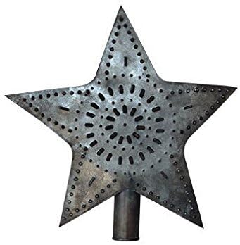 Tree Toppers - Punched Star Tree Topper 5.5