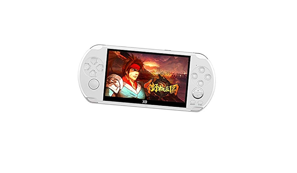 Video Game Console X9 Psp Vita Handheld Game Player For Psp Viat Retro Game 5 0 Inch Screen Tv Out With Mp3 Movie Camera White Ae Toys