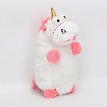 Generic Plush Soft Stuffed Unicorn Toys (White and Pink)