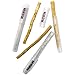 GOWO 3 Pack Miswak Sticks and Holders - Natural Teeth Whitening Kit - Natural Toothbrush - No Toothpaste Needed - Herbal Teeth Whitener and Breath Freshener - (Includes 3 Sticks and 3 Holders)