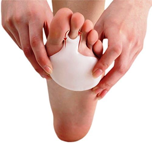 Damping Silicone Gel Soft Forefoot Metatarsal Ball Pads Insoles High-heeled Shoes 1 Pair ZevenMart