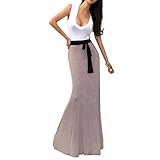 Soly Tech Women Summer Scoop Neck Party Evening Formal Long Maxi Dresses