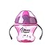 Tommee Tippee Closer to Nature Newborn Baby Bottle Starter Set, Includes Breast-Like Nipple Bottles, Sippy Transition Cup, and Bottle & Nipple Cleaning Brush - Pink