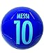 Messi Signature Soccer Ball, Size #2, #4, #5, FC Barcelona Messi Ball with Name, Number and Signature, Blue Color (Size 4)