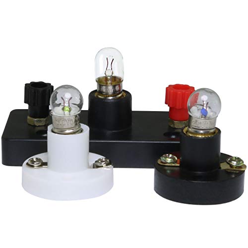 ToToT 25pcs E10 Mini Light Bulbs 6.3V 0.15A Physical Electrical Experiment Screw Base Indicator Light Incandescent Bulb Old-Fashioned Flashlight Lamp - Thumbnail 4