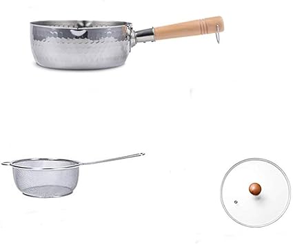 大切な cm シルバー 雪 フライパン 蓋付き ノンスティックヌードル パン ミルクパン フライパン フライパン 家庭用小型フライヤー フライネット付き サイズ 長さ7 9インチ X 高さ3 1インチ 鍋 フライパン Indonesiadevelopmentforum Com