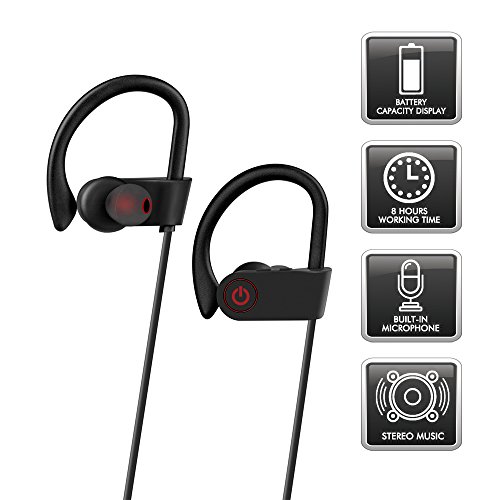 image for AIFUN Bluetooth Headphones,Wireless Earbuds with Microphone Sports Ear