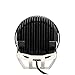 Lumitek 2x 185w 9 Inch Headlamp Lamp Black Round 5W CREE LEDS Spot Beam Work Light Slim Off Road Light Bar Fog Light Driving Light Roof Bar Bumper for SUV Boat 4x4