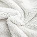 Bedsure Metallic Sherpa Fleece Blanket Twin Size Grey Plush Throw Blanket Fuzzy Soft Blanket Microfiber