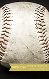 2019-2020 Pocket Planner 2 Year Calendar: Baseball Weekly and Monthly For To-Do List, Appointment Jo by