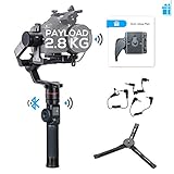 FeiyuTech Feiyu AK2000 3-Axis Handheld Gimbal Stabilizer with LCD Touch Panel Compatible with Canon/Panasonic/Sony/Nikon Cameras, MAX Payload 6.17 LB, M4 Kernel MCU