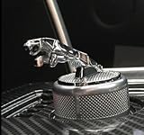 Tacraft JG-LB42 3D Gear Metal Luxury Shift Knob Ring Cover Emblem Badge Fit For Jaguar F-Pace XF XJ XE