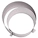 Round Cake Mousse Layered Cake Mold Baking Ring Stainless Steel Adjustable Round Mousse Cake Ring Cake DIY Baking Mould Tool