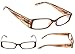 5-Pack Ladies Reading Glasses Includes Sunshine Readers for Women +3.0