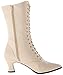 Funtasma Women's Victorian-120 Boot, Cream Polyurethane, 7 M US