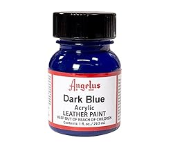 Angelus Acrylic Leather Paint Dark Blue 1oz