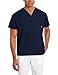 WonderWink Men's The Alpha Unisex V-Neck Scrub Top, Navy, Medium