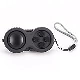 FIDGET DICE Anti-Anxiety and Depression Pad Fidget Toy for Children and Adults (Black)