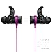 Phaiser BHS-730 Bluetooth Headphones Runner Headset Sport Earphones with Mic and Lifetime Sweatproof Guarantee - Wireless Earbuds for Running, Heliotrope