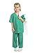 Kidcostumes Doctor Medical Scrubs with White Lab Coat Child Youth (Large 10/12)
