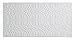 FASÄDE Traditional Style/Pattern 2 Decorative Vinyl Glue Up Ceiling Panel in Gloss White (One 2ft x 4ft Panel)