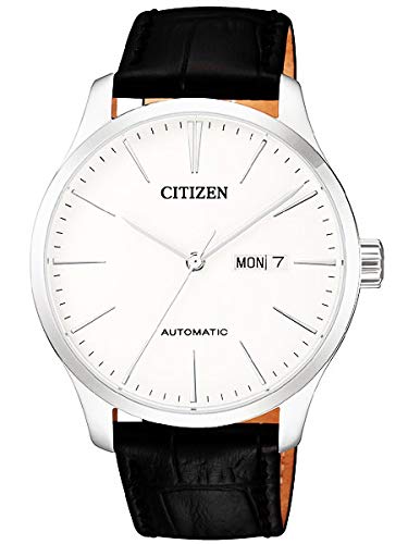 Citizen Automatic Mechanical Date Watch NH8350-08B & Microfiber Cloth 5.1 x 5.1 inches (13 x 13 cm) Included