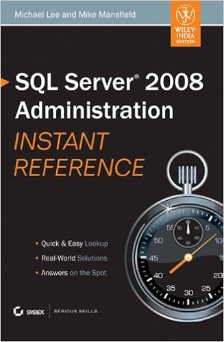 Est Il Possible De Telecharger Des Ebooks Gratuitement Sql Server 2008 Administration Instant Reference 8126523581 Pdf Telechargez La Bibliotheque D Ebooks Kindle