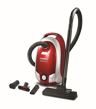 Eureka Forbes Vogue 1400-Watt Powerful Suction and Blower function Vacuum Cleaner (Red and Silver)