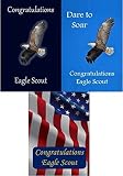 Eagle Scout Congratulations Card: Pack of 6 (3 Designs)