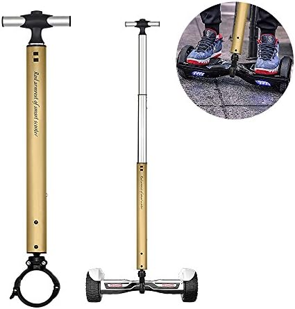 Locisne Barre de poignée de scooter équilibrée en alliage d'aluminium extensible, Guidon de soutien de scooter de levée intelligente, Support électrique de parapente de débutants pour 22cm Scooter
