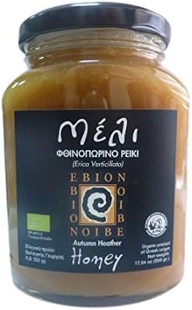 Ebion Organic Spring Heather Tree Honey 500 g