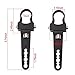 Bullbar Mounting Bracket 1 Inch LED Light Bar Mounting Bracket Bullbar Nudge Adjustable Bar Tube Clamp Roll Cage Holder for Jeep Offroad SUV (1 Pair, Lifetime Warrant)