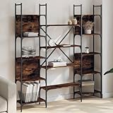 YELWHI Bookshelf Smoked Oak