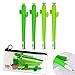 4 Pack Gel Ink Black Pens For Student And Office With Cactus Shaped Rollerball Pens