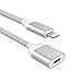 Extension Cable, 3.3ft/1M 8 Pin Extender Cord Dock Male to Female Cable for Data/Audio/Video Pass Through for iPhone 5,5S,6,6S,7,8,X,iPad Pencil.