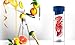 Asobu Flavor It 20 Ounce Glass Water Bottle With Fruit Infuser, Blue