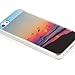 iphone 6 6S Case Semi Transparent Matte Finish Heavy Duty Hard Back Cover with Tup Soft Bumper Sunset in the Sea for Iphone 6 4.7-inch & LCD Screen Film
