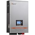 Ampinvt 6000W 48v Hybrid Solar Inverter 120V/240v Split Phase Output Built-in 100A MPPT Solar Controller, Off Grid Low Frequency Pure sine Wave Inverter Charger, for Lead Acid Lithium Gel Battery