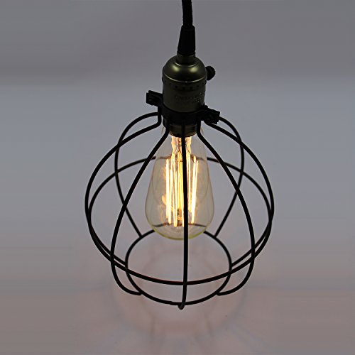 Claxy ecopower light vintage style industrial hanging light mini …
