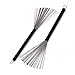 Wire Retractable Loop End Drum Brushes for Jazz Drum Stick (Pack of 2)