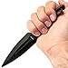 Tactical Survival Throwing Paracord Knife - Stainless Steel Blade - Thrower with Black Stylish Handle - Everyday Sports, Fighting and Rescue - Self-Defense and Camping FL 16710