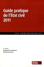 Guide pratique de l'état civil 2011
