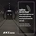 AKT LIGHTING LED Emergency Light & Exit Sign Combo, Green Exit Sign, UL Certified Emergency Exit Light, Adjustable Lamps with Back-up Battery for Business (Green, 6 Pack)