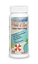 LeisureQuip 5-Way Pool & Spa Test Strips - Test for