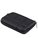 5.2 inch Hard GPS Case 5 inch Protective Pouch Storage Bag Carrying Drive Case Waterproof for Garmin Drive 52 53 51 55 Zumo XT 396 LMT-S dezl 580 Nuvi 2589LMT 2595lmt 2450 2460 2559LMT 1450t Black